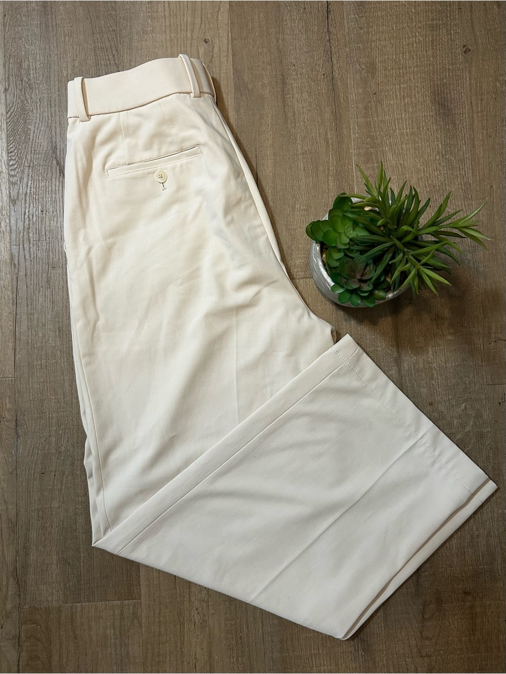 Uniqlo Women’s Chino Pants in Cream